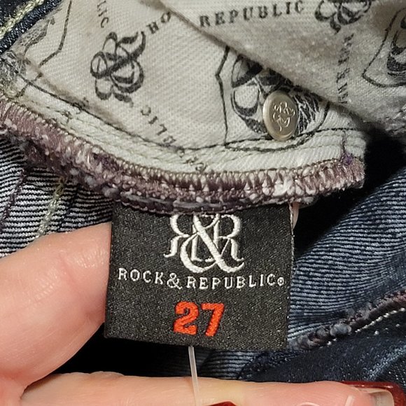 Rock & Republic Women's Bootcut Jeans Size: 27 - Picture 6 of 12